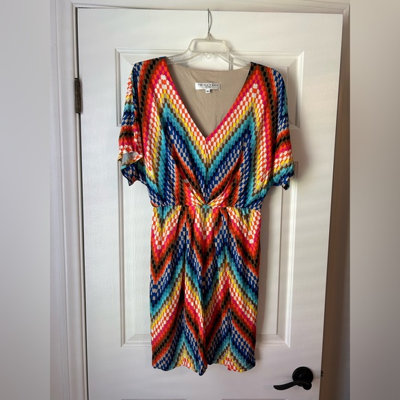Trina Turk Multi Colored Dress - Size 6 - Picture 4 of 4